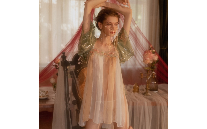 Women's Sexy Lingerie Set with Garter Belt Lace Bodysuit Teddy Baby Dolls Panty with Stockings